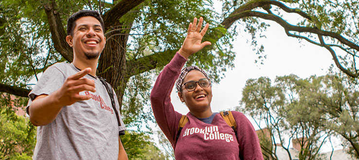 Our friendly students—nearly 16,000 of them—are always ready to warmly welcome you to campus.