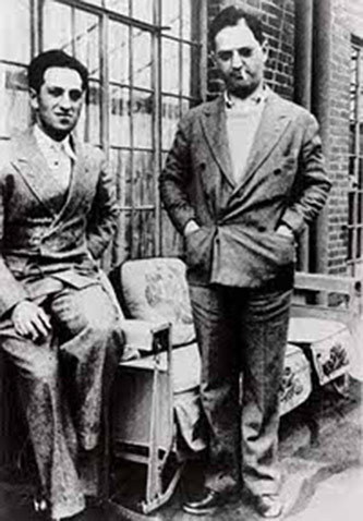 George and Ira Gershwin, New York, 1928. Courtesy of the Ira and Leonore Gershwin Trusts.