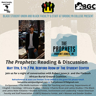 Spring Reading Group: The Prophets by Robert Jones, Jr.