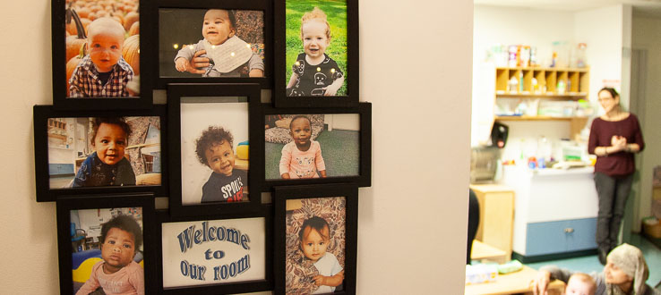The Infants Room is a warm and welcoming classroom filled with joy and delight.