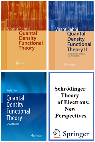 <em>Quantal Density Functional Theory</em> (2004); <em>Quantal Density Functional Theory II</em> (2010); <em>Quantal Density Functional Theory, Second Edition</em> (2016); <em>Schrödinger Theory of Electrons: New Perspectives</em> (2020)