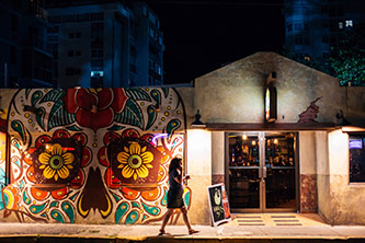 Santurce, San Juan, Puerto Rico street scene