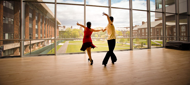 Views from our new studios will make you feel like dancing.