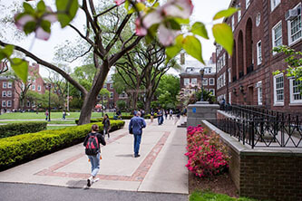 The Brooklyn College campus