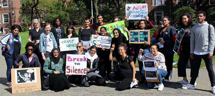 Campus-wide Protest Against Sexual Violence Fall 2018