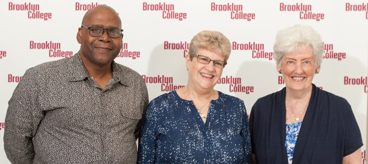 Honoring our Brooklyn College staff for their 35 years of service.